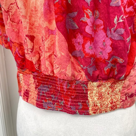 Free People - Ashley Summer Wrap Crop Top in Fun Combo - Picture 12 of 16